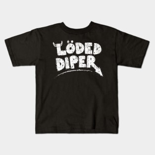 Vintage Loded Diaper Kids T-Shirt